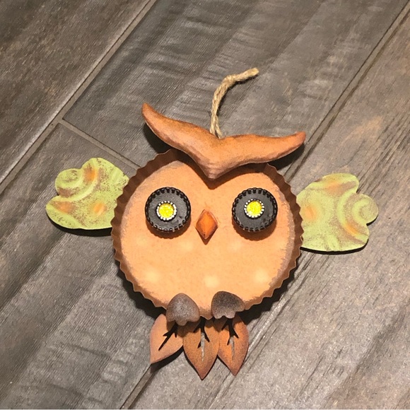 Other - Metal Sculpted Owl Wall Hanging